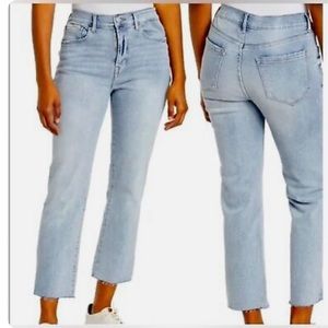 Kenzie High Rise Raw Cutoff Slim Jeans sz 4/27